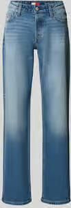Tommy Jeans straight fit jeans van katoenmix model 'SOPHIE'