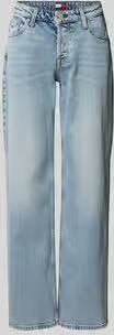 Tommy Jeans straight fit jeans van katoenmix model 'SOPHIE'