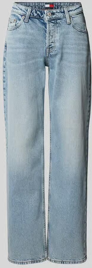 Tommy Jeans straight fit jeans van katoenmix model 'SOPHIE' - Foto 2