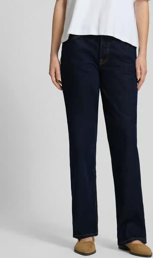 Tommy Jeans straight fit jeans van katoenmix model 'SOPHIE' - Foto 3