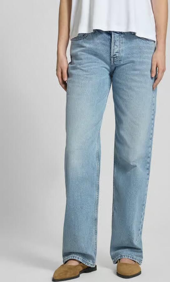 Tommy Jeans straight fit jeans van katoenmix model 'SOPHIE' - Foto 3