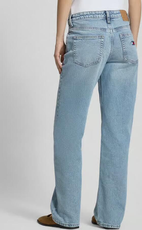 Tommy Jeans straight fit jeans van katoenmix model 'SOPHIE' - Foto 2