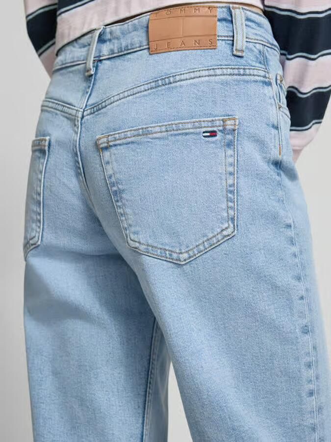 Tommy Jeans straight fit jeans van mix van katoen en lyocell model 'SOPHIE'