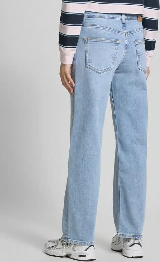 Tommy Jeans straight fit jeans van mix van katoen en lyocell model 'SOPHIE'