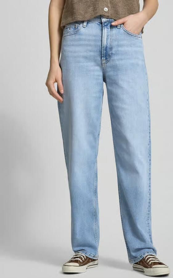 TOMMY JEANS Dames Jeans Layla Hr Slim Str Bi0112 Co Lichtblauw - Foto 11