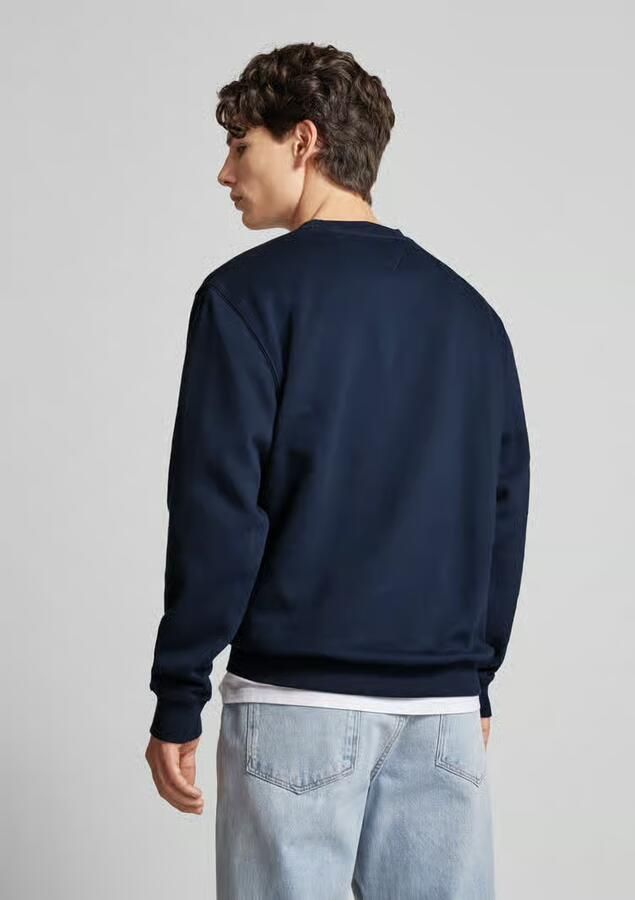 TOMMY JEANS Sweatshirt TJM REG S FLAG CREW Met geborduurd merklogo op borsthoogte - Foto 8