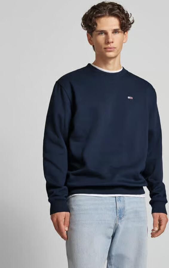 TOMMY JEANS Sweatshirt TJM REG S FLAG CREW Met geborduurd merklogo op borsthoogte - Foto 9