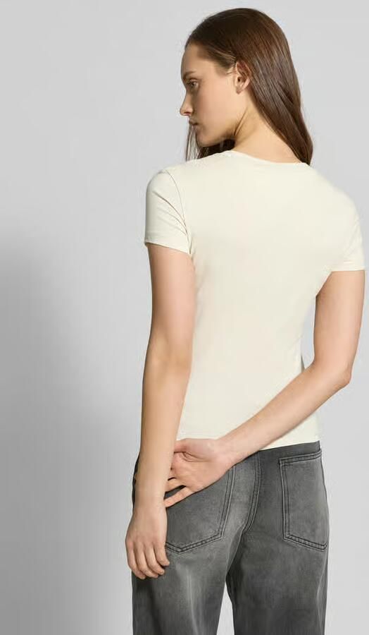 Tommy Jeans Versleten high-waisted denim shorts Beige Dames - Foto 10