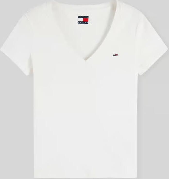 Tommy Jeans T-shirt met klein logodetail - Foto 2