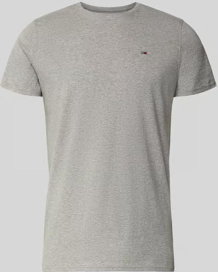 TOMMY JEANS T-shirt TJM ESSENTIAL SOLID TEE met ronde hals en subtiele logo-vlag - Foto 14