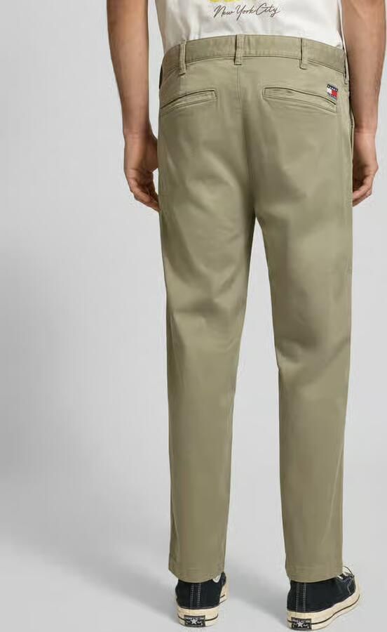 Tommy Jeans Tapered chino van katoenmix model 'SONNY' - Foto 2