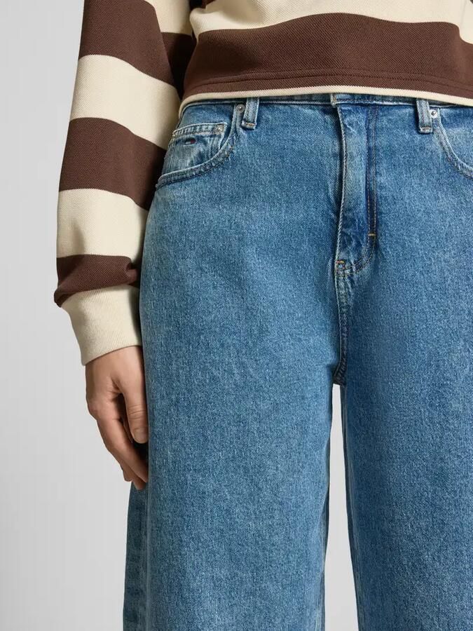 Tommy Jeans Tapered fit jeans van katoenmix model 'JEANIE BALLOON AI4136' - Foto 2