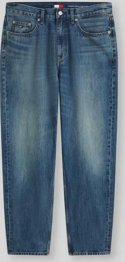 Tommy Jeans tapered fit jeans van mix van katoen en lyocell model 'SONNY' - Foto 2