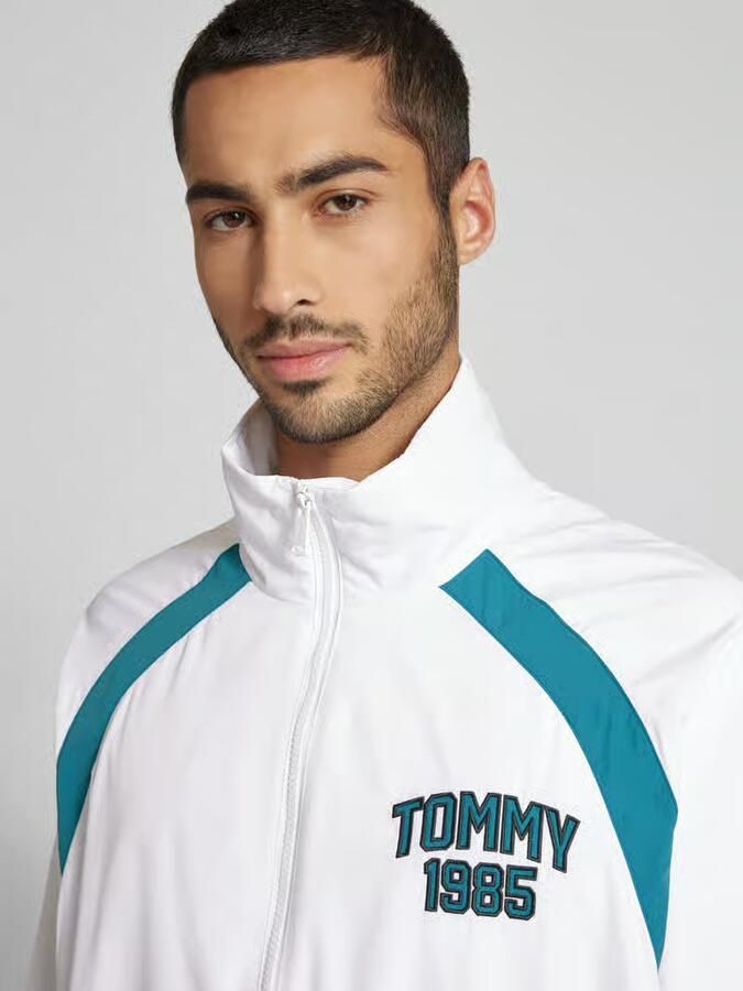 Tommy Jeans Trainingsjack met opstaande kraag - Foto 2