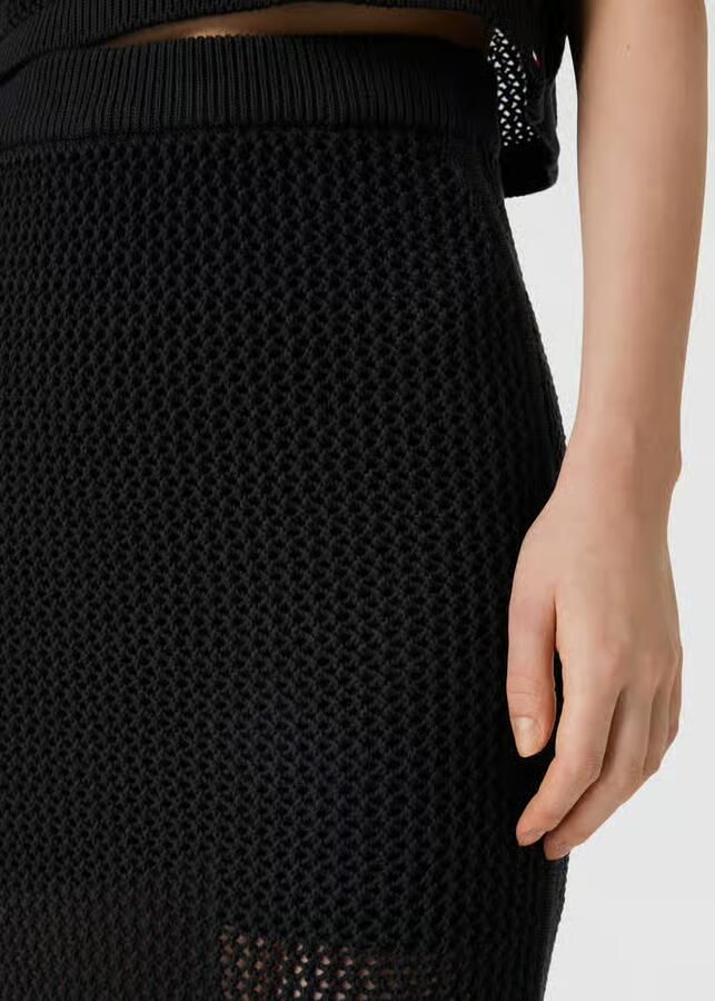 Tommy Jeans Tricot rok met elastische band - Foto 2