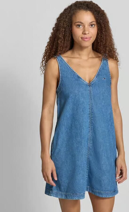 Tommy Jeans Uitlopend denimjurk van puur katoen - Foto 3
