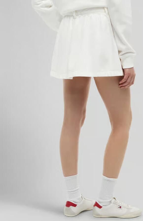 Tommy Jeans Uitlopende mini-rok van puur katoen - Foto 2