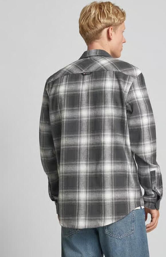 Tommy Jeans Vrijetijdsoverhemd met labelstitching