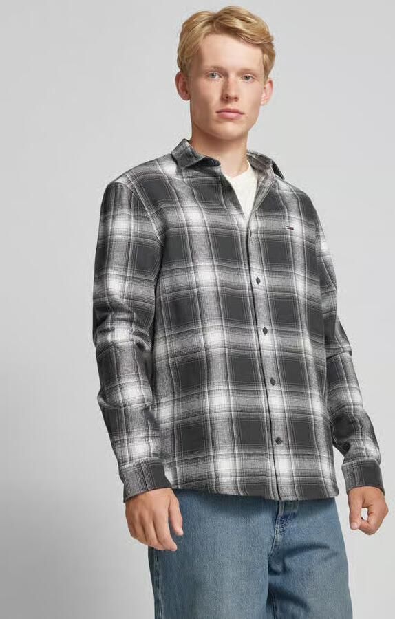 Tommy Jeans Vrijetijdsoverhemd met labelstitching - Foto 2