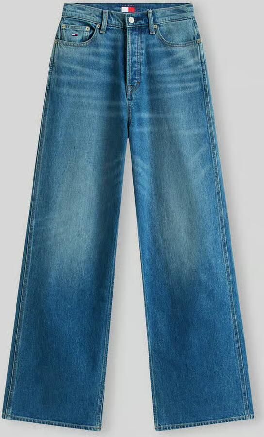 Tommy Jeans Wide & loose fit jeans van katoenmix