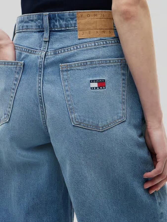 Tommy Jeans Wide & loose fit jeans van katoenmix model 'CLAIRE' - Foto 3