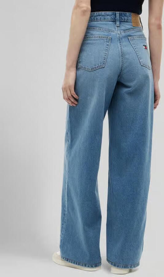Tommy Jeans Wide & loose fit jeans van katoenmix model 'CLAIRE' - Foto 4