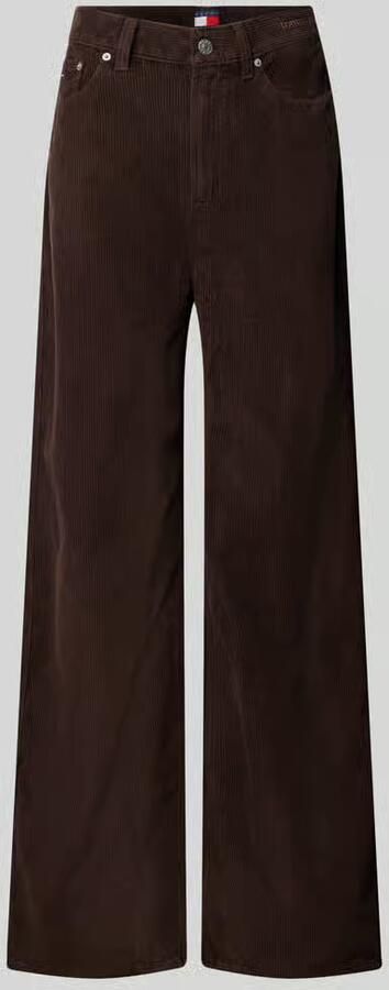 Tommy Jeans Wide leg corduroy broek van puur katoen - Foto 2