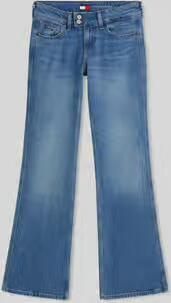 Tommy Jeans Wide leg jeans van katoenmix