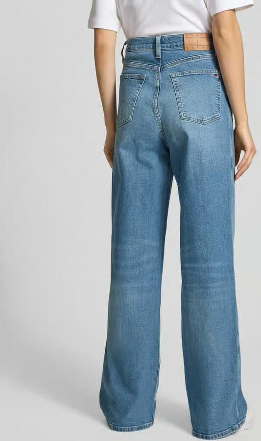 Tommy Jeans Wide leg jeans van katoenmix model 'CLAIRE' - Foto 6