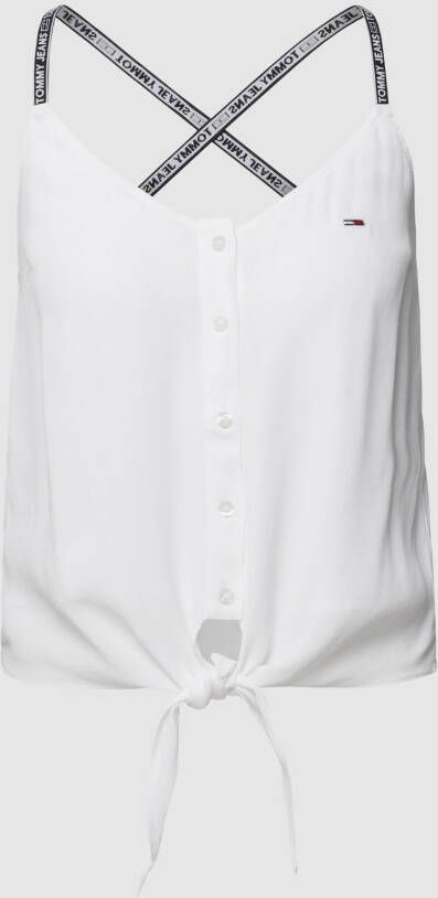Tommy Jeans Top van viscose