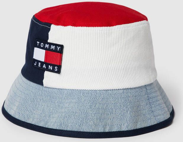 Tommy Jeans Vissershoedje in colour-blocking-design model 'HERITAGE BUCKET HAT'