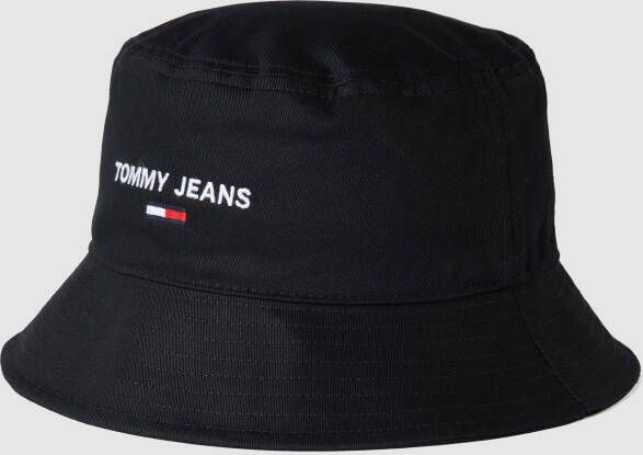 Tommy Jeans Vissershoedje met labelstitching