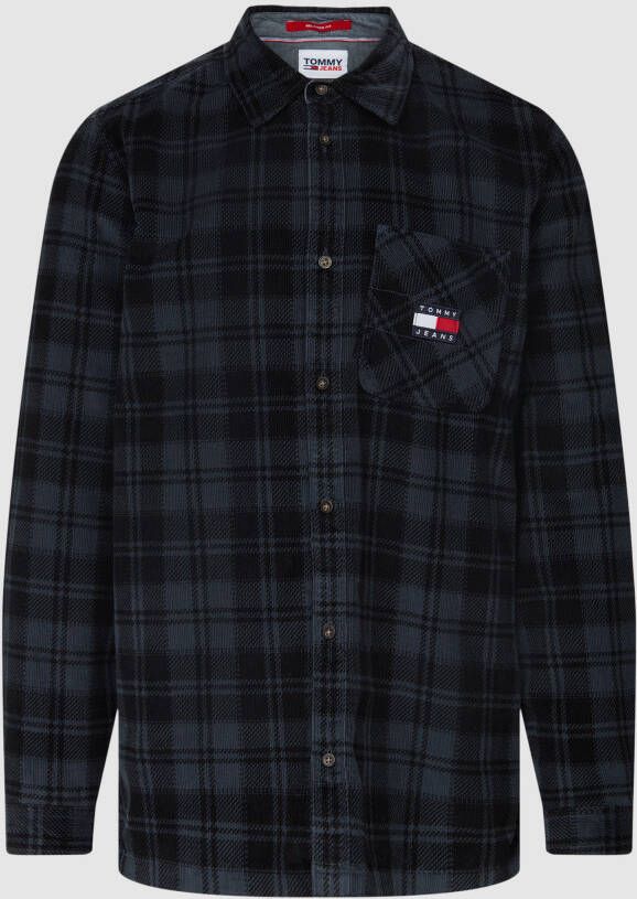 TOMMY JEANS Geruit overhemd TJM CHECKED CORD SHIRT