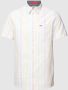 Tommy Jeans Witte Casual Overhemd Tjm Clsc Bold Stripe Shirt - Thumbnail 2