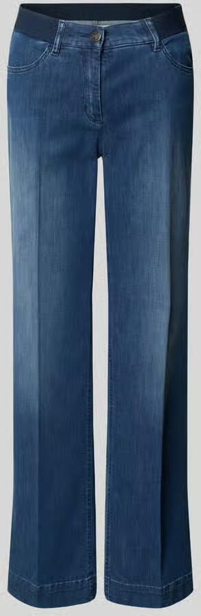 TONI dames wide leg jeans met steekzakken model 'Jenny' - Foto 2