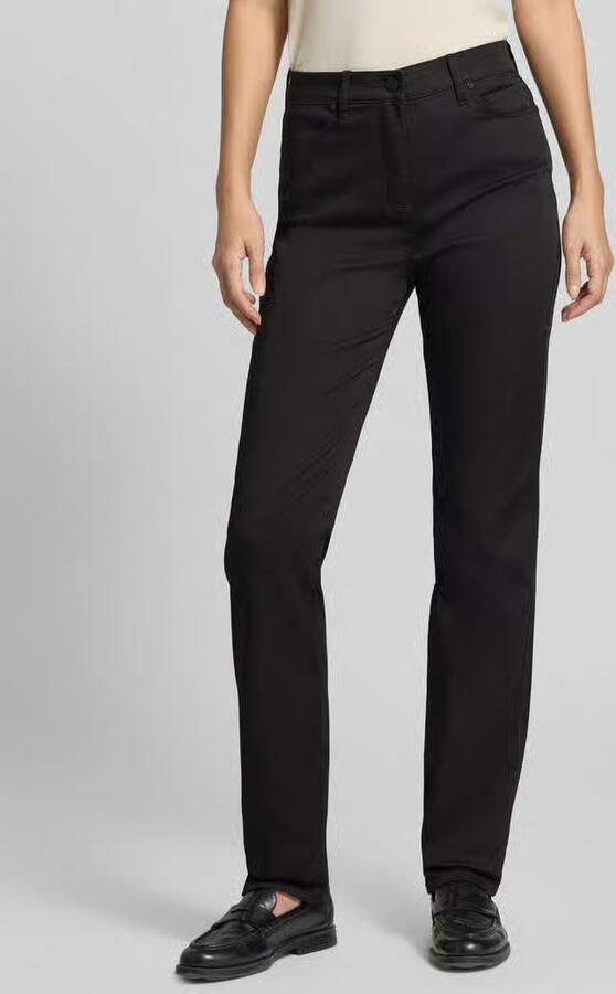 TONI Regular fit rechte broek van katoenmix model 'BE LOVED' - Foto 2