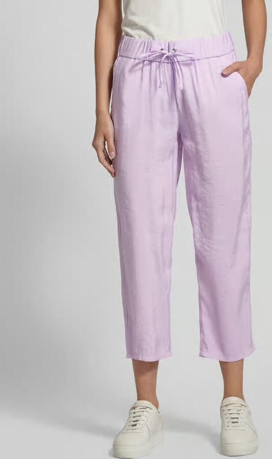 TONI Regular fit stoffen broek met verkort model 'Pia' - Foto 2