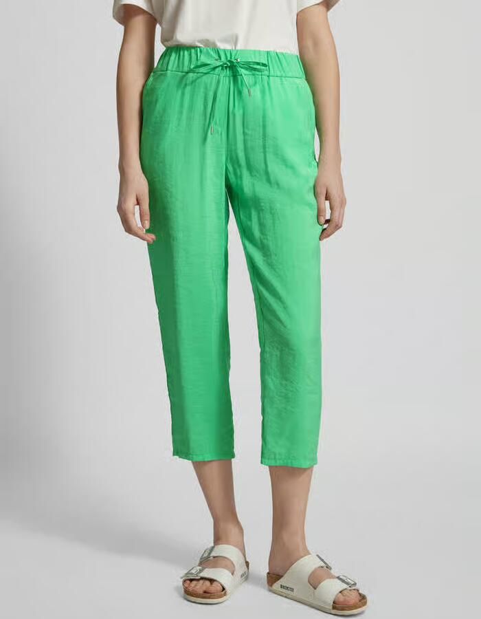 TONI Regular fit stoffen broek met verkort model 'Pia' - Foto 2