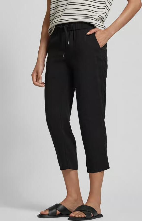 TONI Regular fit stoffen broek met verkort model 'Pia' - Foto 2