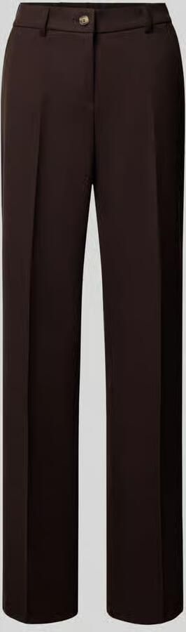 TONI Regular fit wijdte broek met viscosemodel model 'Jenny Wide'
