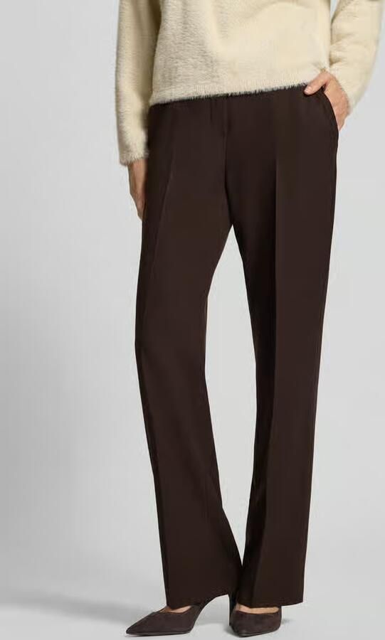 TONI Regular fit wijdte broek met viscosemodel model 'Jenny Wide' - Foto 2