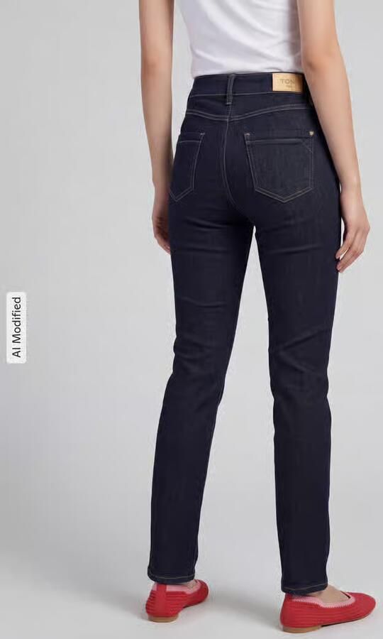 TONI Slim Fit jeans van katoenmix model 'Be loved' - Foto 3