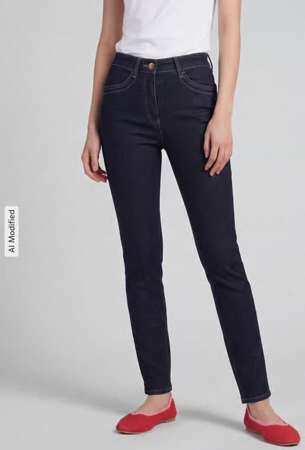 TONI Slim Fit jeans van katoenmix model 'Be loved' - Foto 2