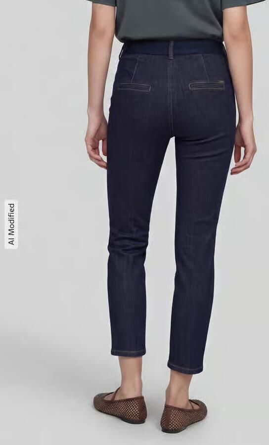 TONI Slim fit jeans van katoenmix model 'Jenny Smart' - Foto 3