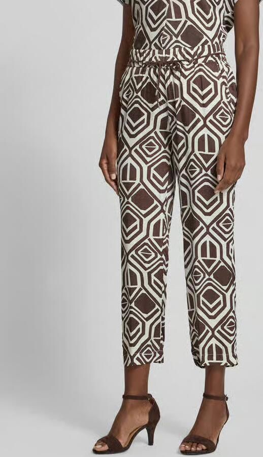 TONI Stofbroek met bindceintuur model 'Pia' - Foto 3