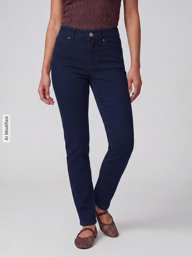 TONI straight fit jeans van katoenmix model 'LIV' - Foto 3