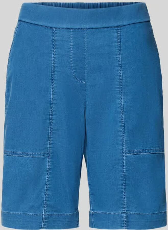 TONI straight fit korte broek met achterzakken model 'Sue' - Foto 2