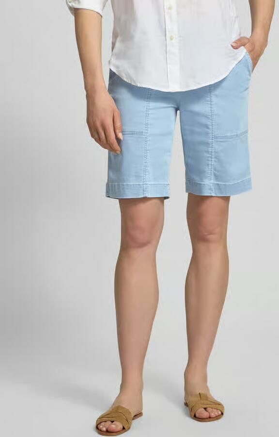 TONI straight fit korte broek met achterzakken model 'Sue' - Foto 4