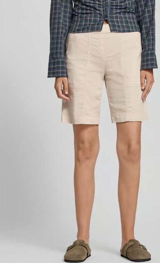 TONI straight fit korte broek met achterzakken model 'Sue' - Foto 4