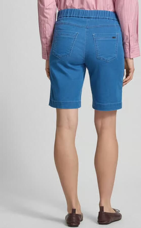 TONI straight fit korte broek met achterzakken model 'Sue' - Foto 4